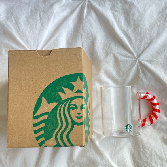 Starbucks Christmas Glass Bead Filled Mug NWT 2020 - Picture 2 of 2